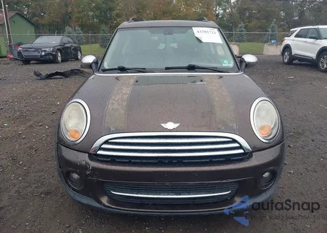 2011 Mini Cooper Clubman from USA, damaged, VIN WMWZF3C59BT187736